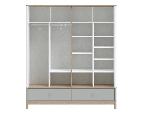 Bono Grey Armadio a 4 Ante