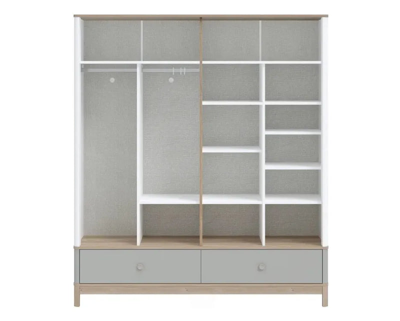 Bono Grey Armadio a 4 Ante