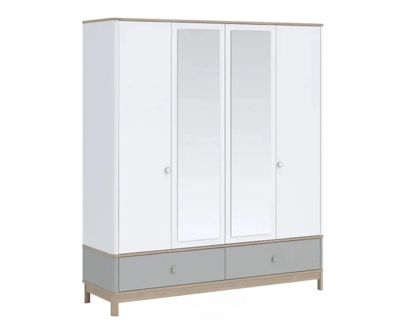 Bono Grey Armadio a 4 Ante