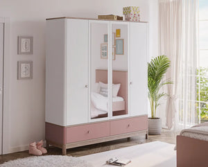 Bono Pink Armadio a 4 Ante