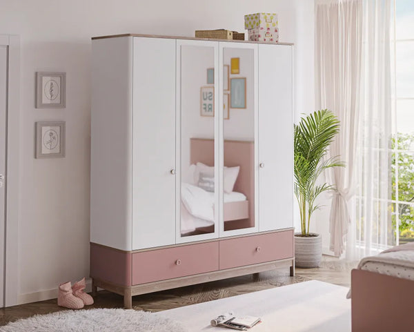 Bono Pink Armadio a 4 Ante