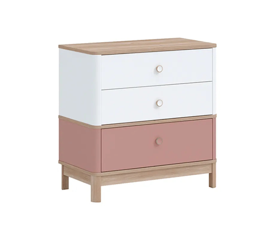 Bono Pink Cassettiera con Modulo Mensola Superiore