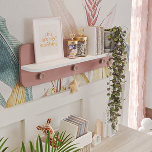 Bono Pink Cassettiera con Modulo Mensola Superiore