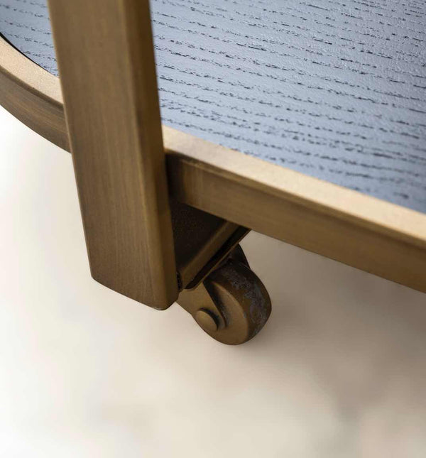 Carrello portavivande Daniels – Nero
