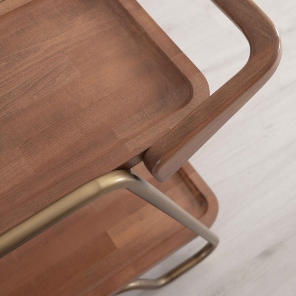 Carrello portavivande Peak – Ottone