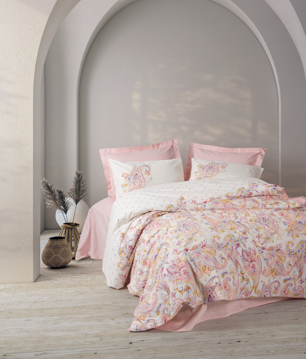 Bohem Singolo Set Copripiumino Muna Rosa
