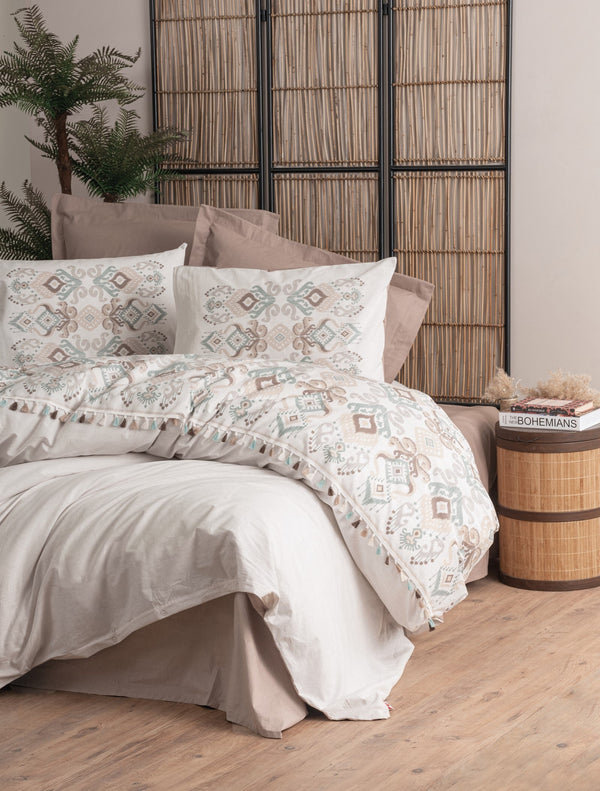 Candy Singolo Set Copripiumino Asilo Marrone
