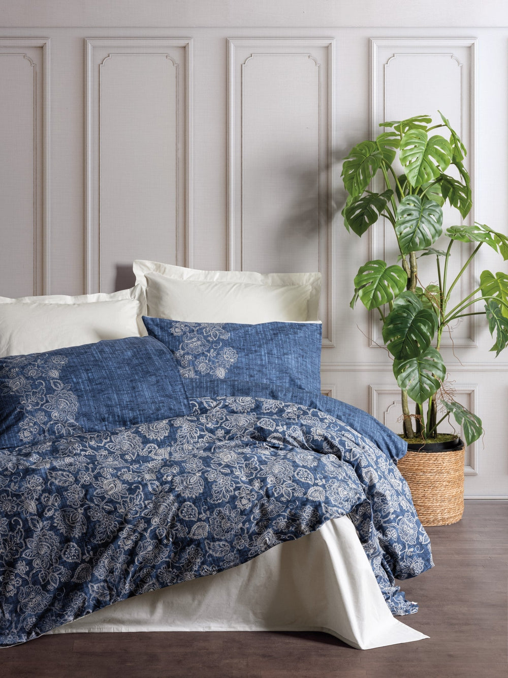 Dual Matrimoniale Set Copripiumino Annika Beige