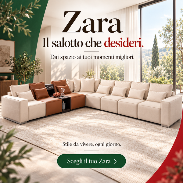 Sofá Esquinero Zara: Combinación Elegante con Módulos Personalizables en Tela y Piel