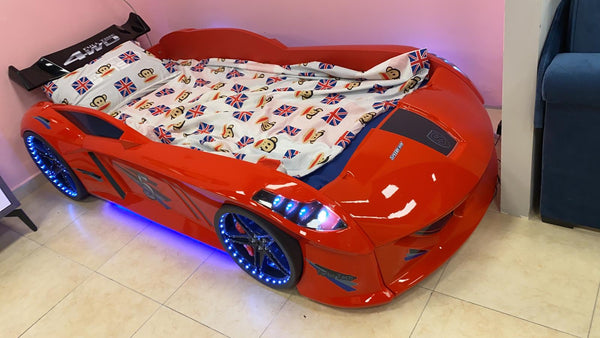 Speedy Letto Auto LED - Rosso