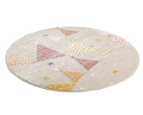 Tappeto Rotondo Triangoli dei Sogni
