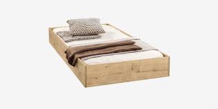 Ausziehbares Bett in Mokkabraun, 90 x 190 cm, mit Trennwänden, ideal als Gästebett für Kinderzimmer und kompakte Schlafzimmer