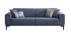 Divano Stil 3 Posti Blu