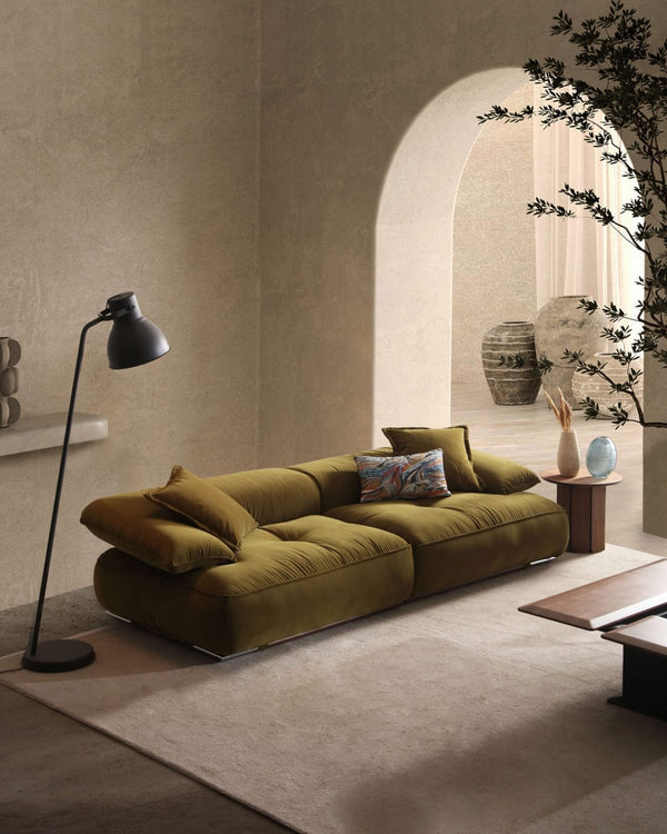 Derma – Set Divani di Design con Divano Chester e Poltrona