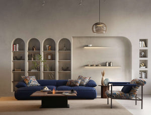 Derma – Set Divani di Design con Divano Chester e Poltrona