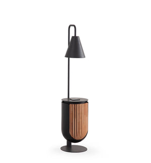 Lampada da terra Tiesto – Nero