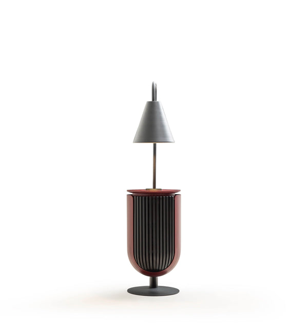 Lampada da terra Tiesto – Bordeaux