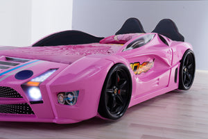 Luxuriöses Premium-Autobett mit LED-Beleuchtung und Lautsprechern, 90 x 190 cm