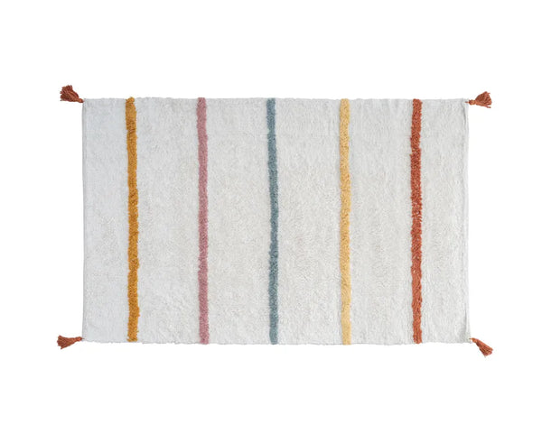 Tappeto a Righe Colorate