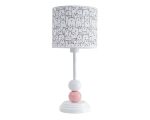 Lampada da Tavolo con Orsetti Bianchi