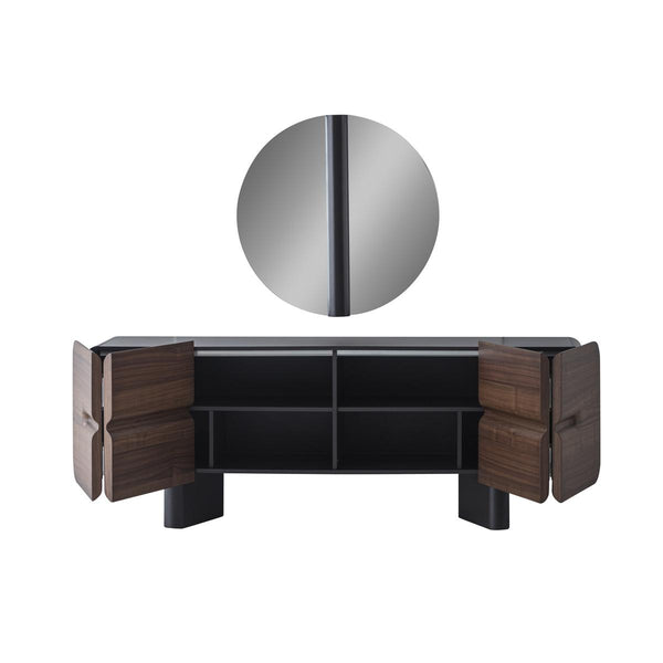 Maybach Walnuss - Esszimmergarnitur