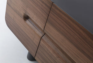 Maybach Walnuss - Esszimmergarnitur