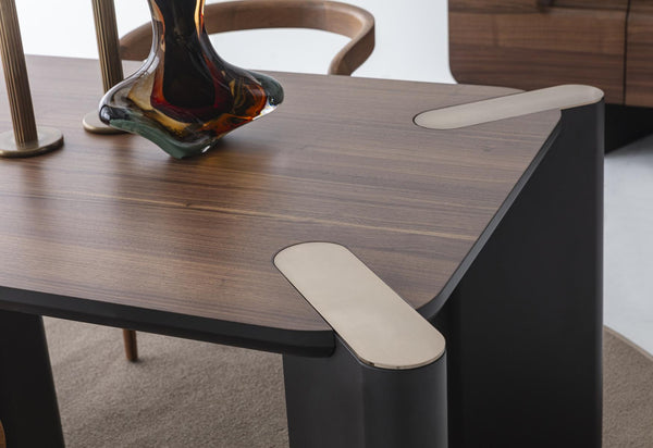 Maybach Walnuss - Esszimmergarnitur