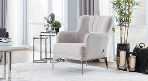 Poltrona Natura Beige