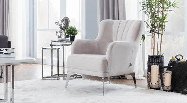 Poltrona Natura Beige