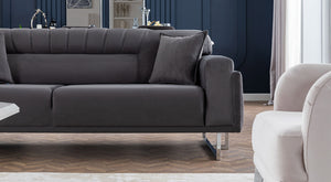 Natura Divano Letto 3 Posti Antracite