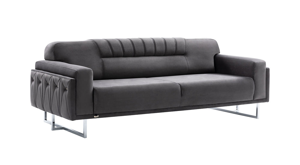 Natura Divano Letto 3 Posti Antracite