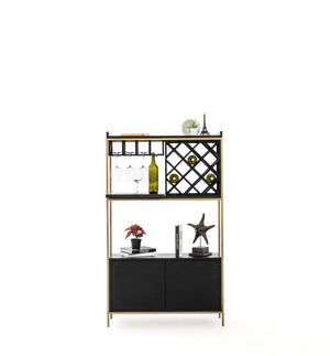 Mobile bar Jack – Nero