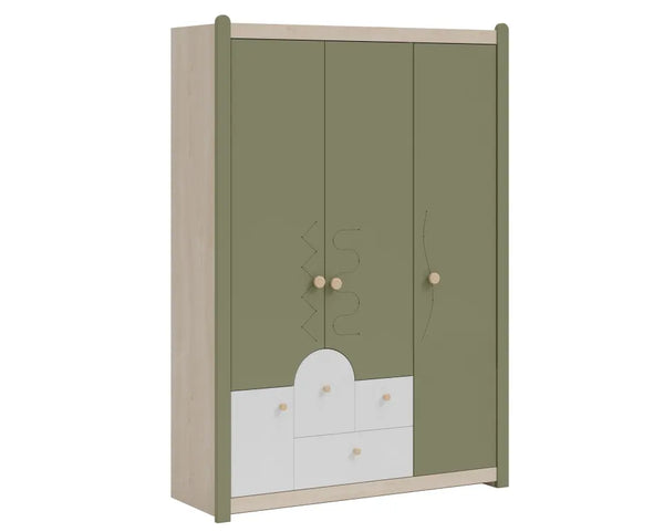 Joy Montessori 3-türiger Kleiderschrank