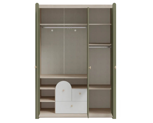 Joy Montessori 3-türiger Kleiderschrank