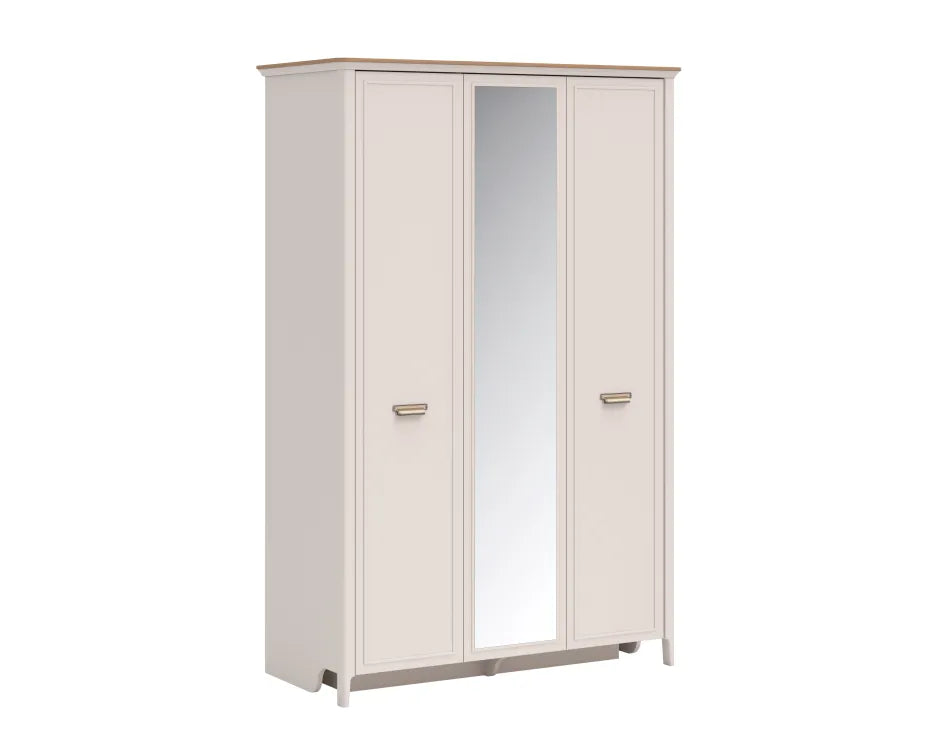 Mugla Armadio a 3 Ante con Specchio
