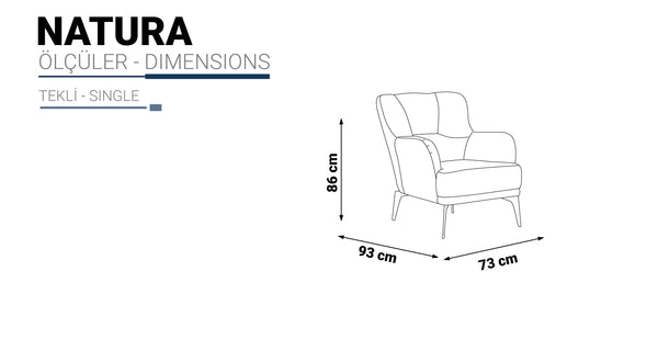 Poltrona Natura Beige