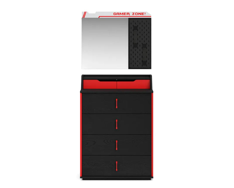 Phoenix Comò con Specchio