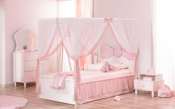 Pollina Letto con Zanzariera 100x200 cm