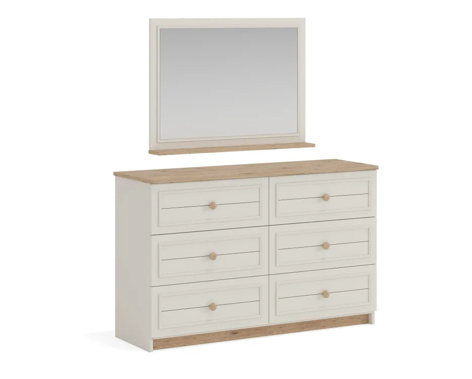 Comò Polo Large con Specchio