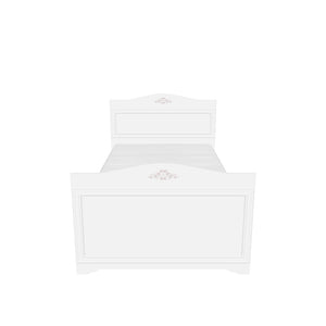 Letto Rustico Bianco
