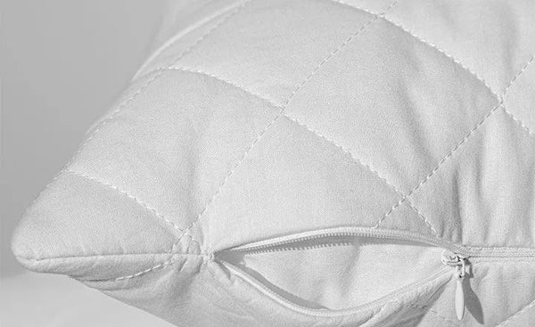 Copriguanciale Trapuntato con Zip (50×70)