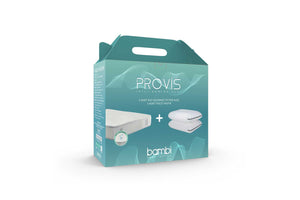 Provis – Set Comfort Doppio (Coprimaterasso + 2 Guanciali Visco)