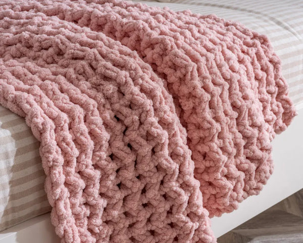 Pufy Coperta in Maglia