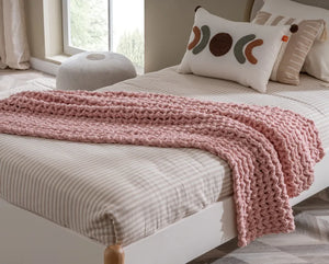 Pufy Coperta in Maglia