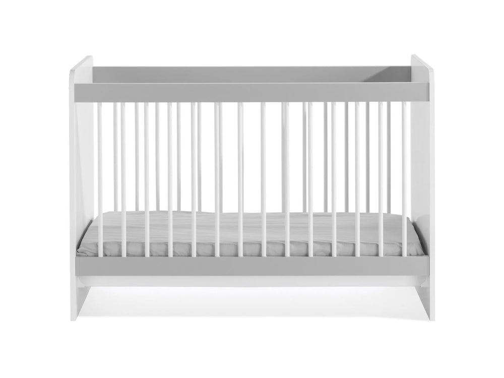 Lettino Ruka 60x120 cm con materasso in posizione bassa