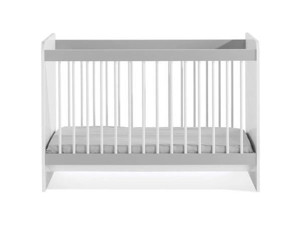 Lettino Ruka 60x120 cm con materasso in posizione bassa