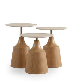 Set 3 tavolini a incastro Astra – Ceramica