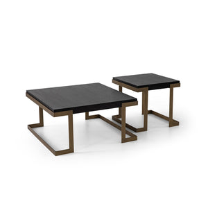 Set tavolini da salotto Bogota – Nero