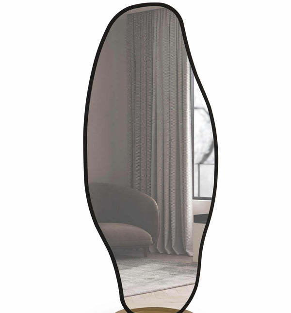 Specchio da terra Dublin – Nero