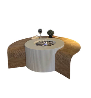 Tavolino da salotto Calista – Rovere